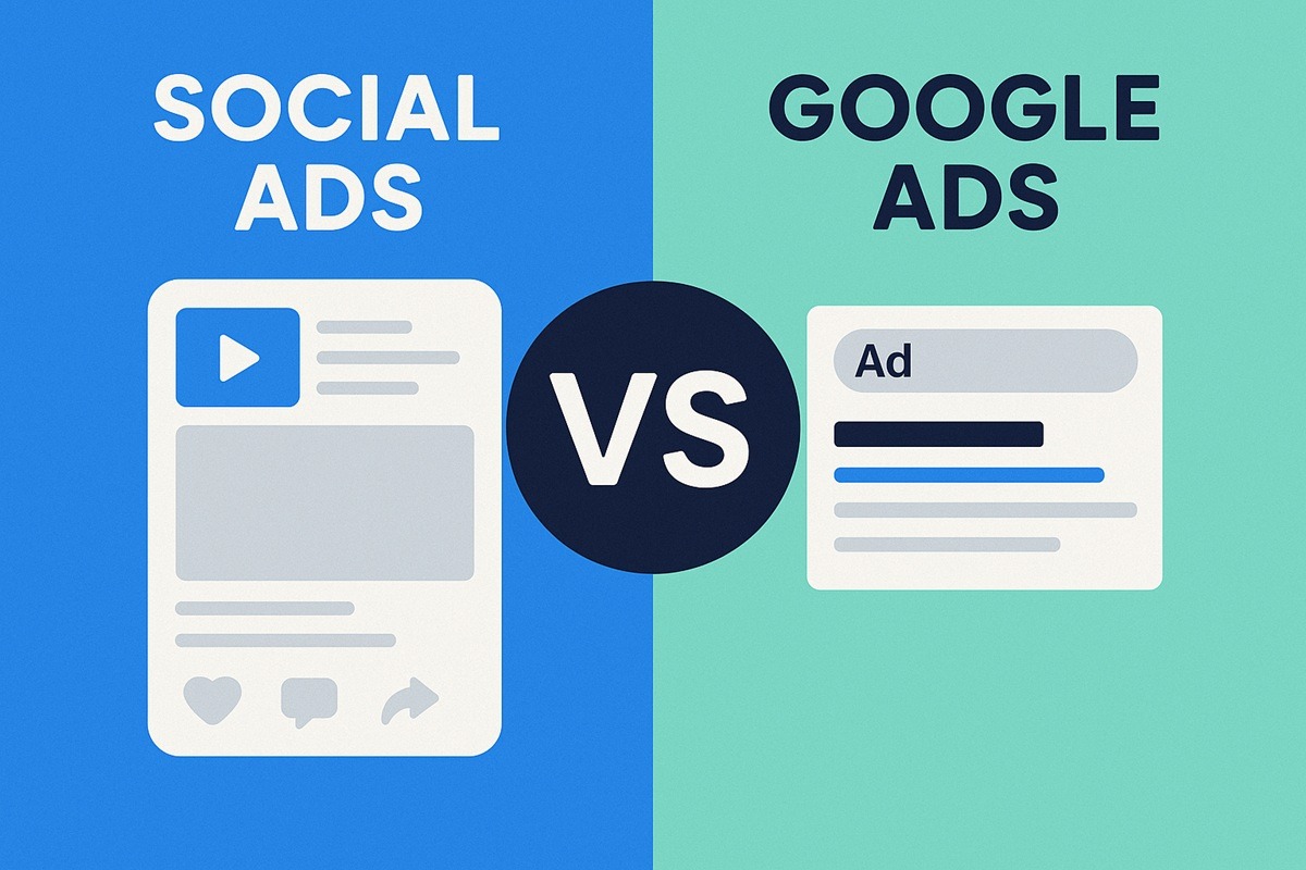 Social Ads vs Google Ads: Which Is Better for Your Business in 2025?