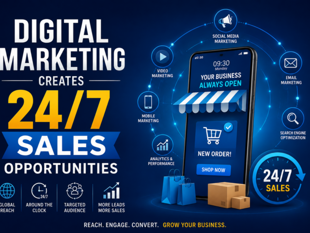How Digital Marketing Creates 24/7 Sales Opportunities