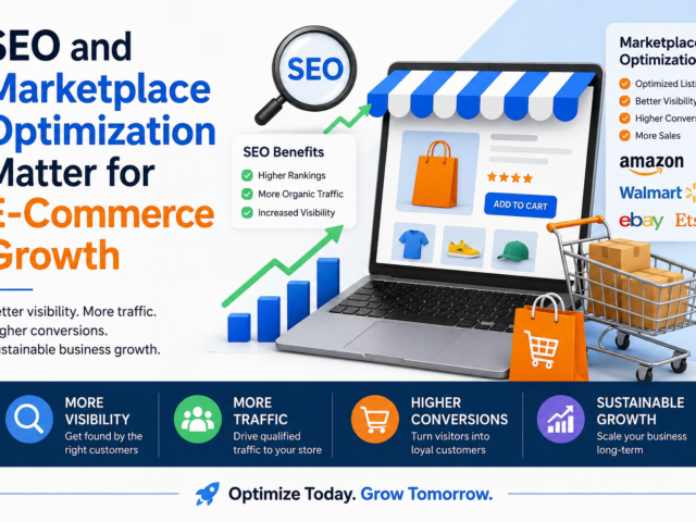 Why SEO and Marketplace Optimization Matter for E-Commerce Growth Today